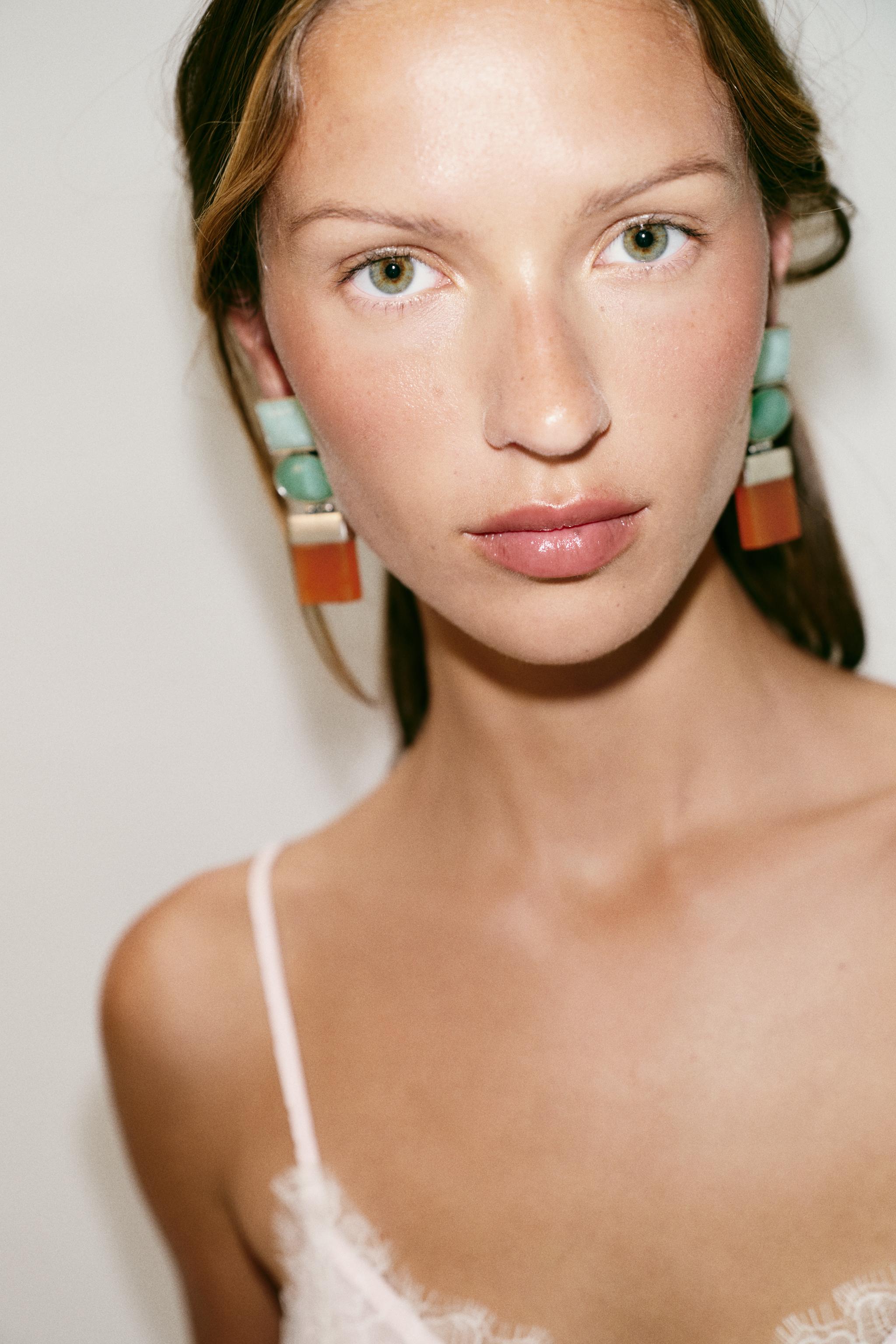 TRIPLE GEOMETRIC EARRINGS